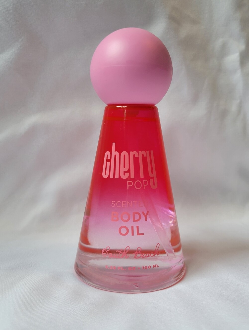 South Beach Cherry Pop Scented Body Oil 3.38 Fl Oz
